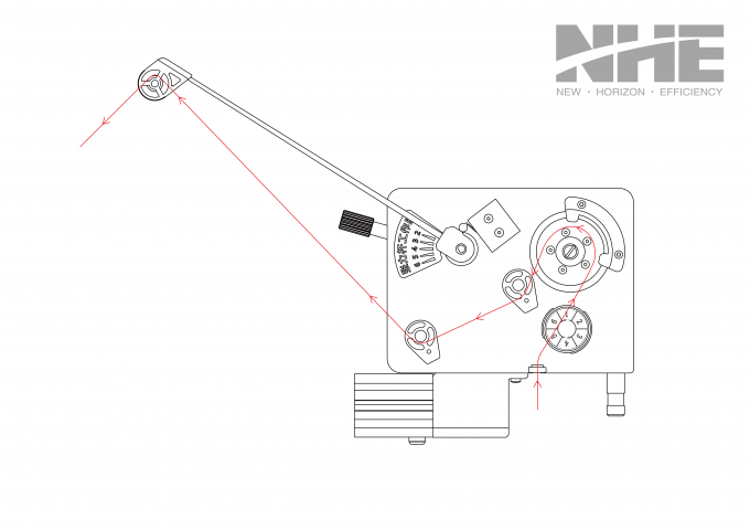 Bộ Căng Dây Từ Tính Hợp Kim & Nhựa Kỹ Thuật QIANHE Multi-Spindle Series - Ảnh 5